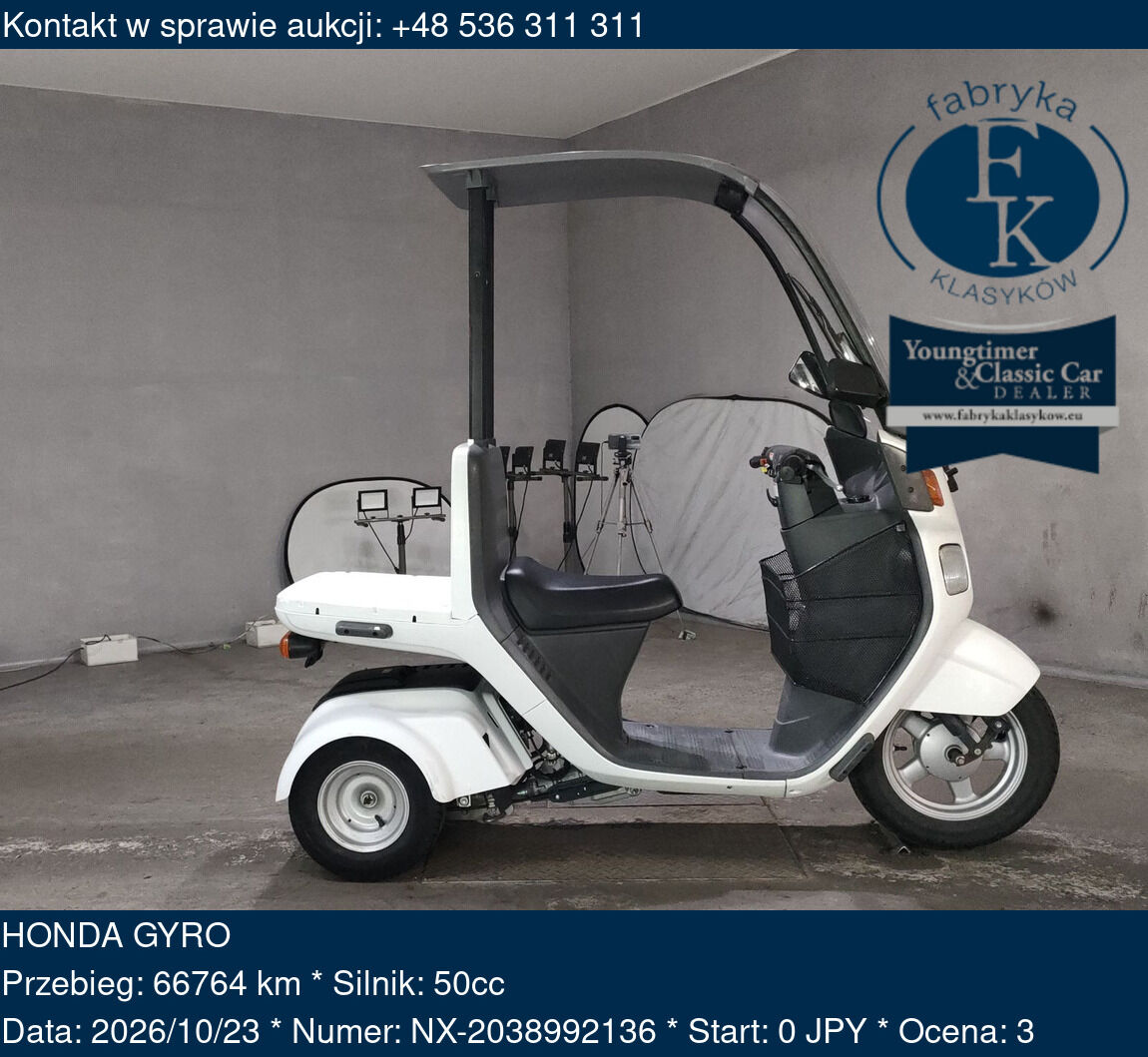 HONDA GYRO  - zdjęcie 2