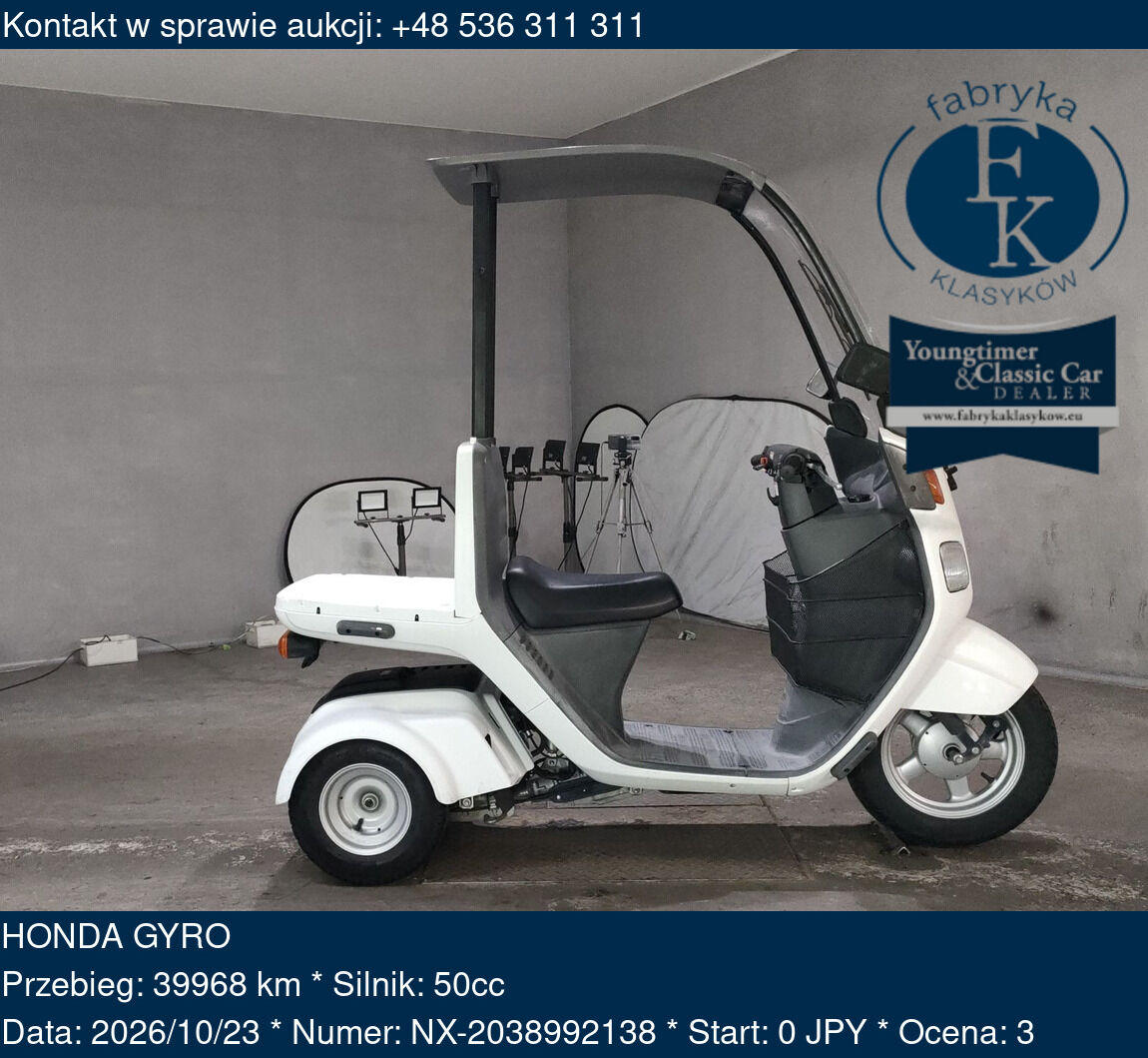 HONDA GYRO  - zdjęcie 2