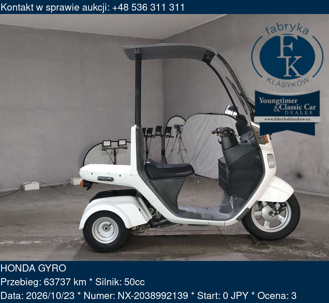 HONDA GYRO - zdjęcie 2