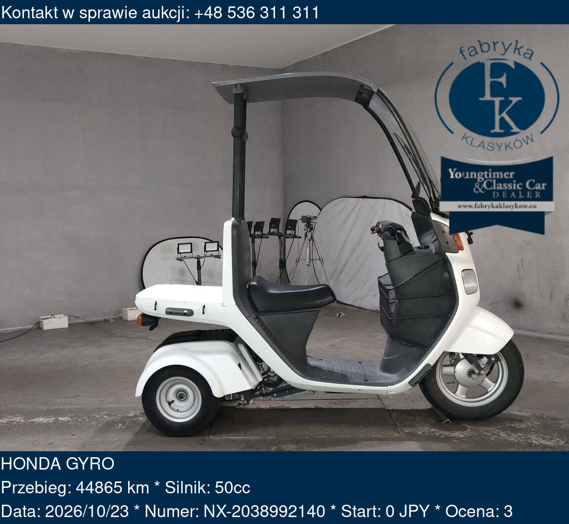HONDA GYRO  - zdjęcie 2