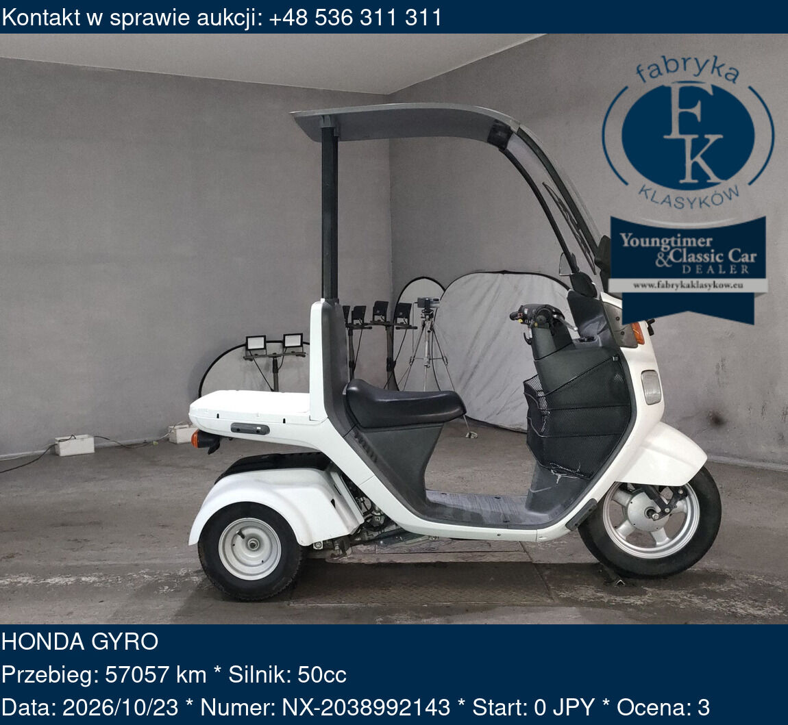 HONDA GYRO  - zdjęcie 2