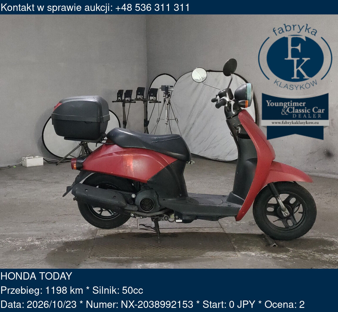 HONDA TODAY  - zdjęcie 2