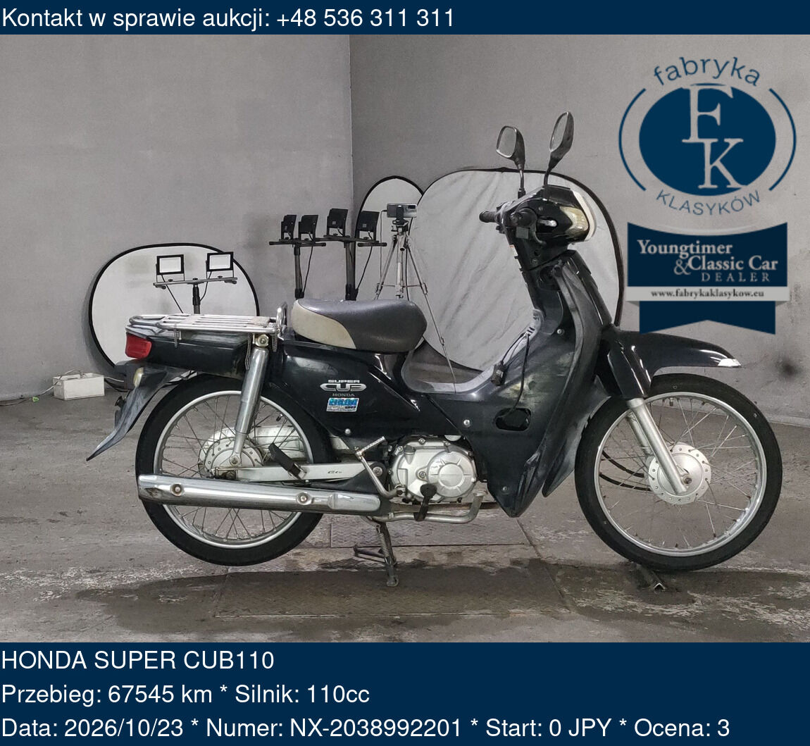 HONDA SUPER CUB110  - zdjęcie 2