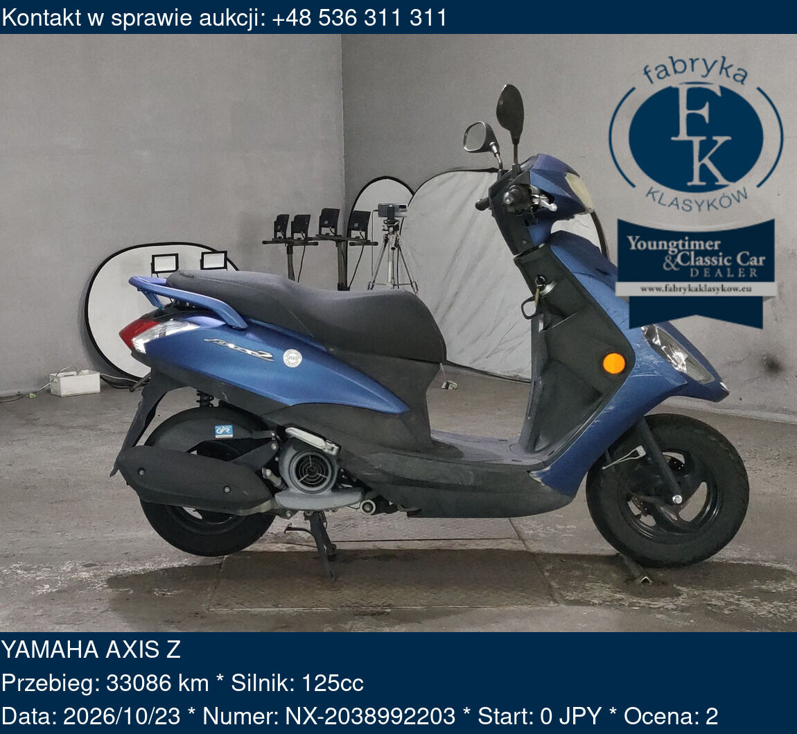 YAMAHA AXIS Z  - zdjęcie 2