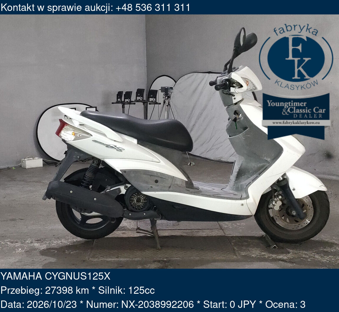 YAMAHA CYGNUS125X  - zdjęcie 2