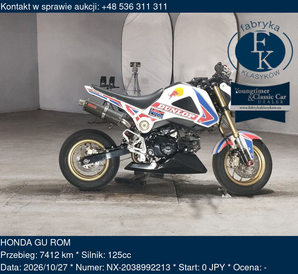 HONDA GU ROM  - zdjęcie 2