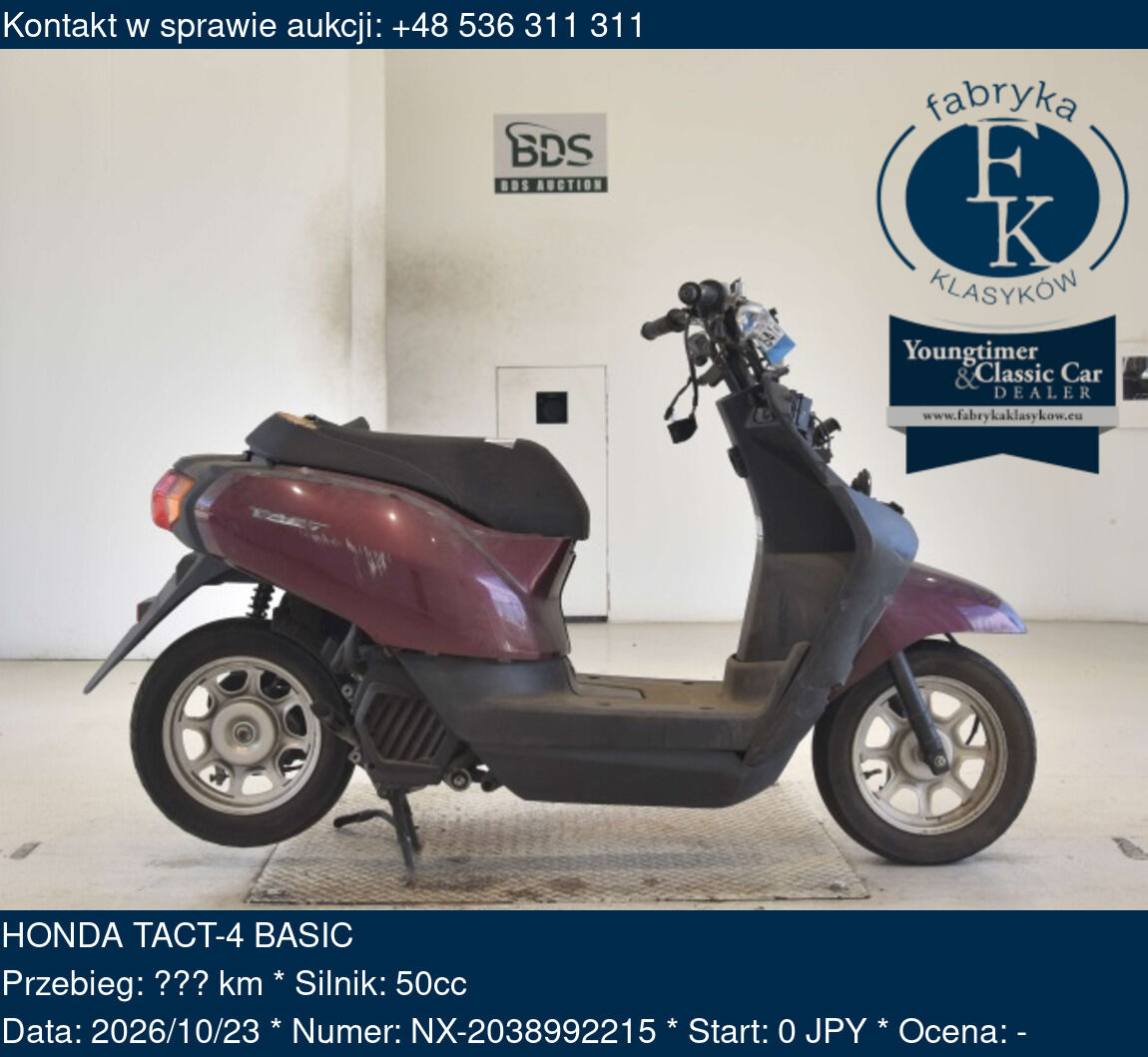 HONDA TACT-4 BASIC  - zdjęcie 2