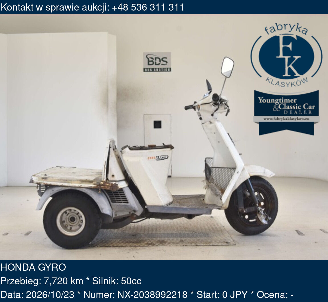 HONDA GYRO  - zdjęcie 2