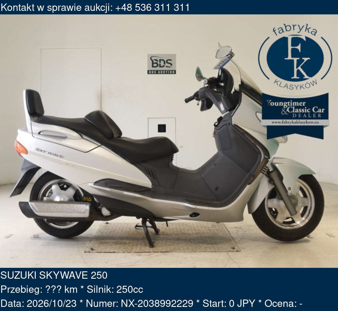 SUZUKI SKYWAVE 250  - zdjęcie 2