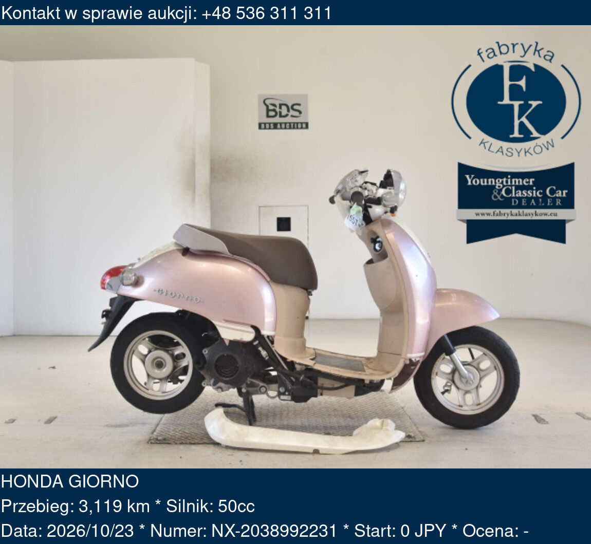 HONDA GIORNO - zdjęcie 2