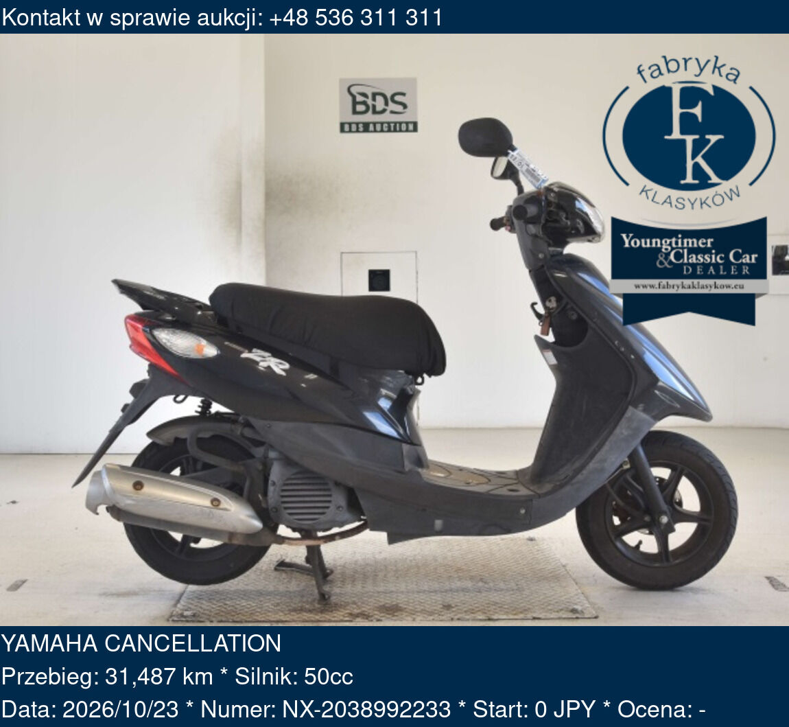 YAMAHA CANCELLATION  - zdjęcie 2