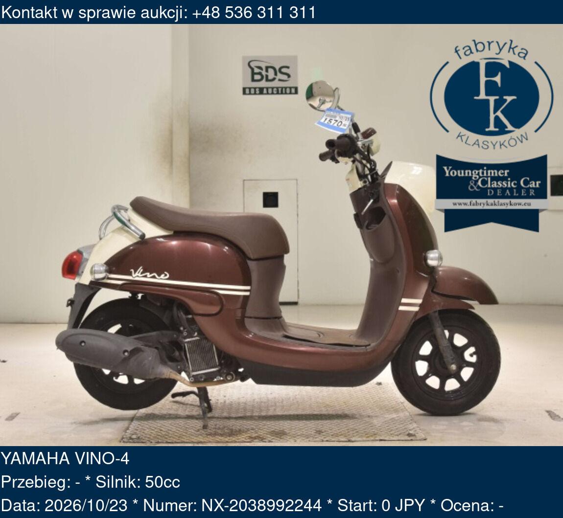 YAMAHA VINO-4  - zdjęcie 2