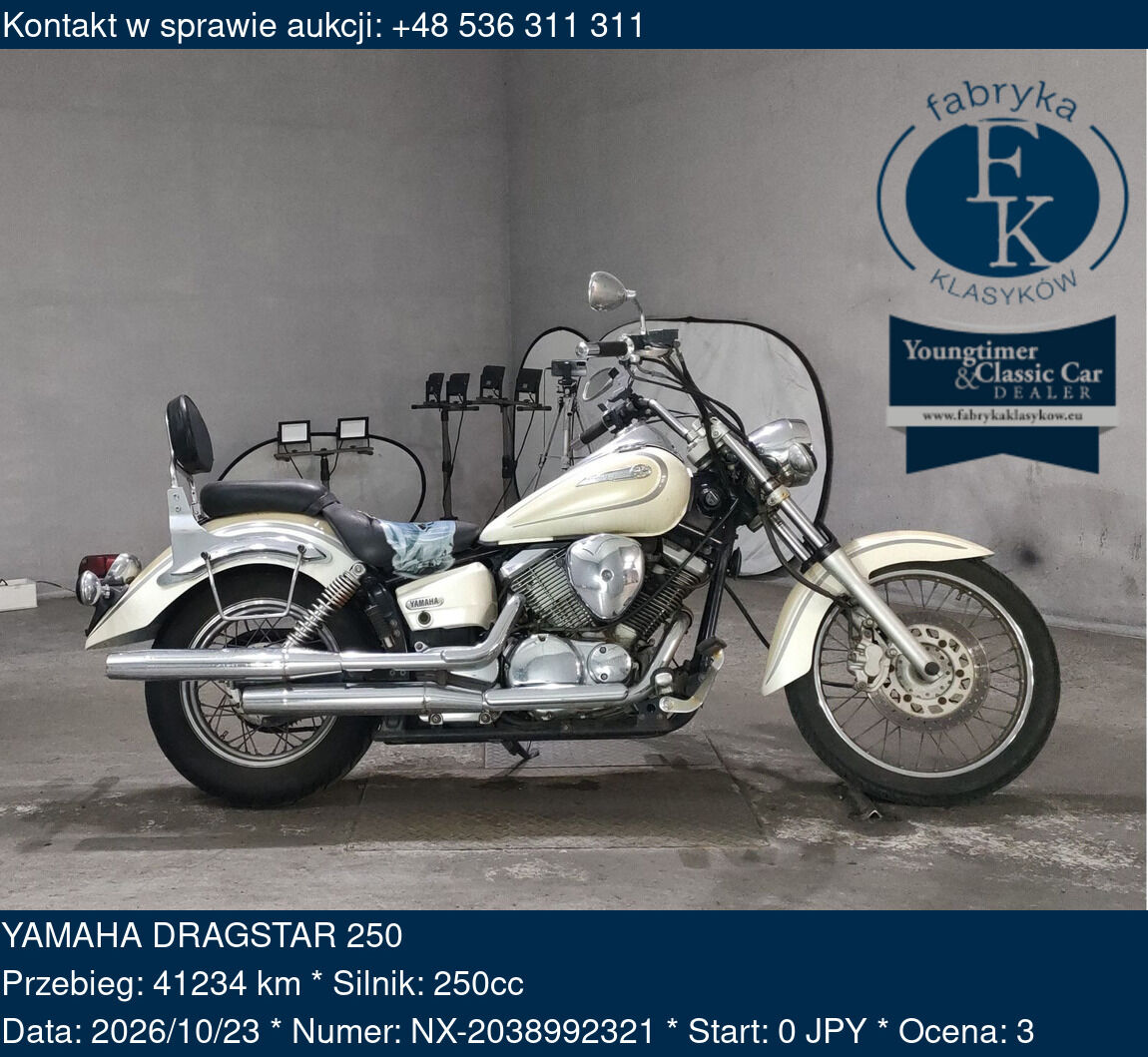 YAMAHA DRAGSTAR 250  - zdjęcie 2
