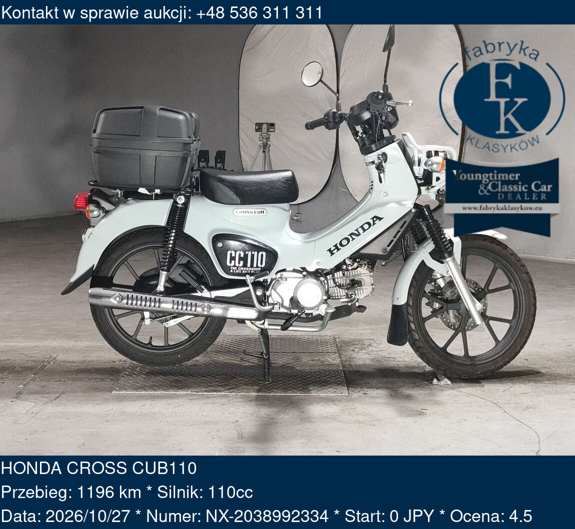 HONDA CROSS CUB110  - zdjęcie 2