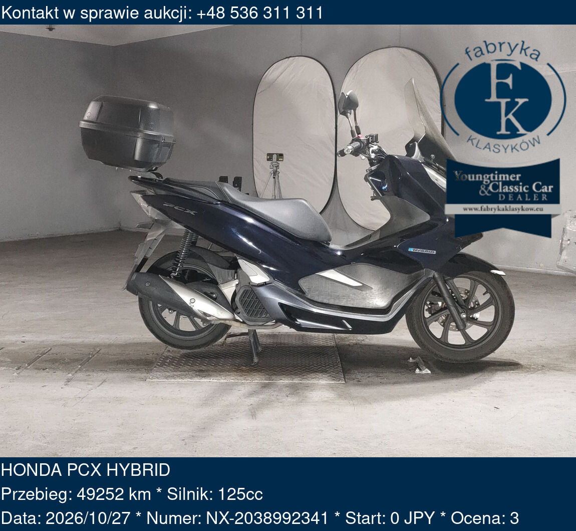 HONDA PCX HYBRID  - zdjęcie 2