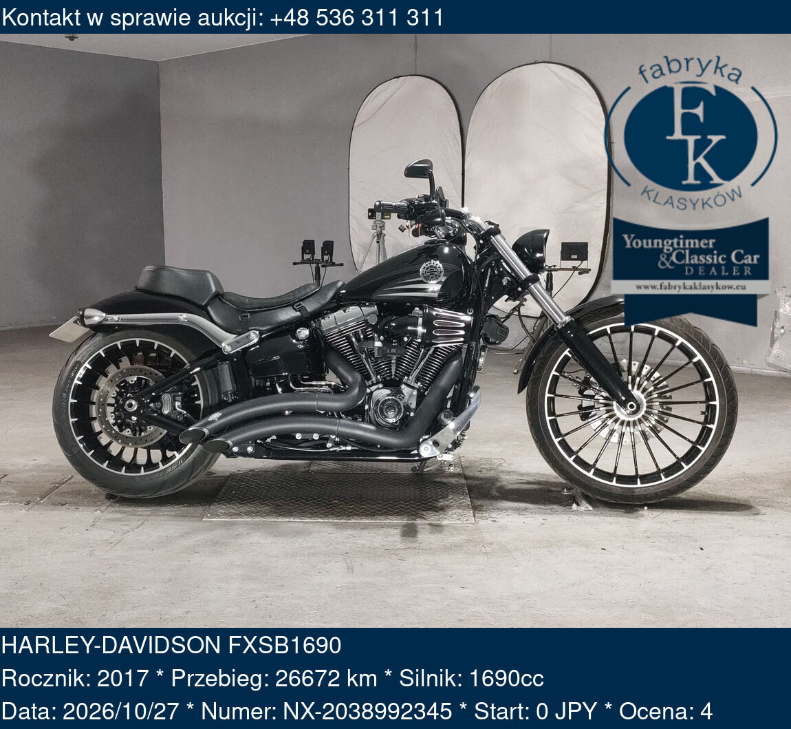 HARLEY-DAVIDSON FXSB1690 2017 - zdjęcie 2