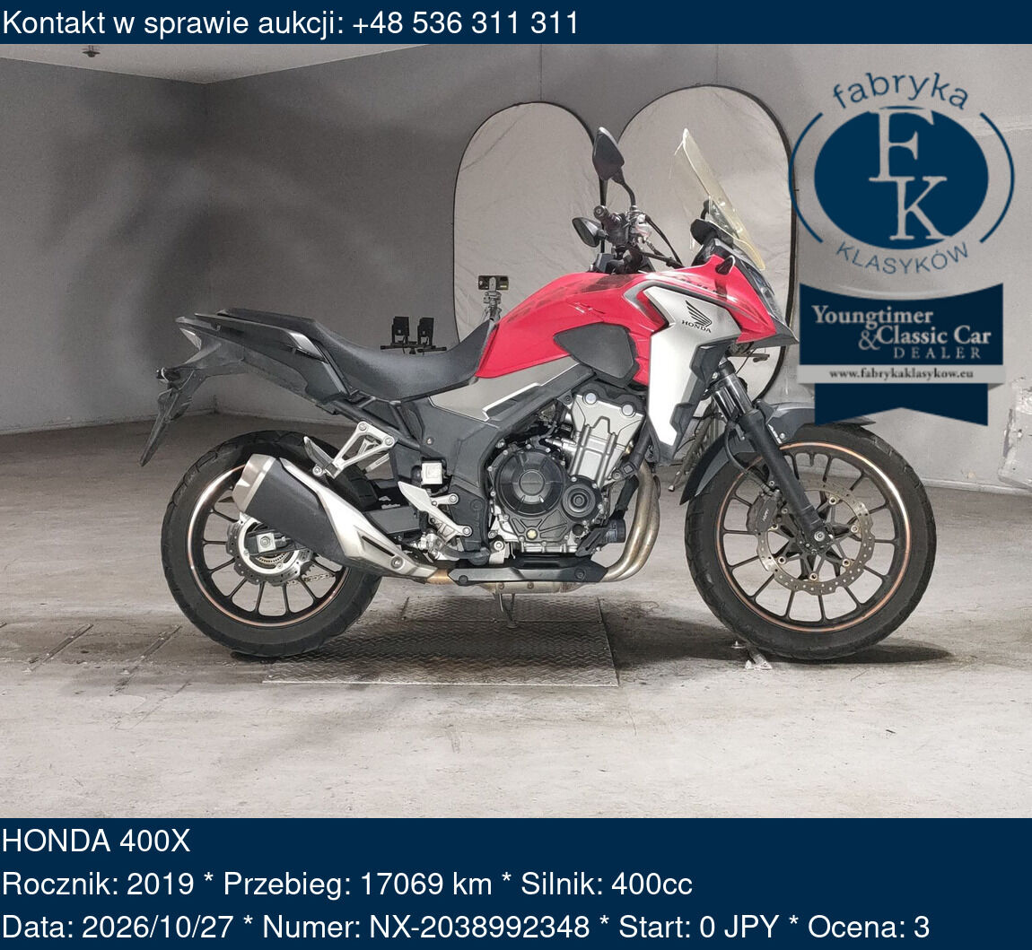 HONDA 400X 2019 - zdjęcie 2