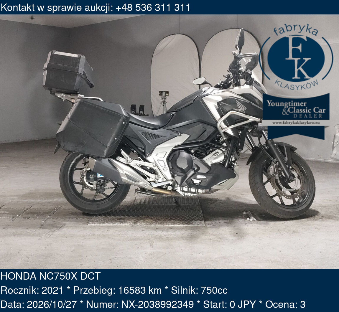 HONDA NC750X DCT 2021 - zdjęcie 2