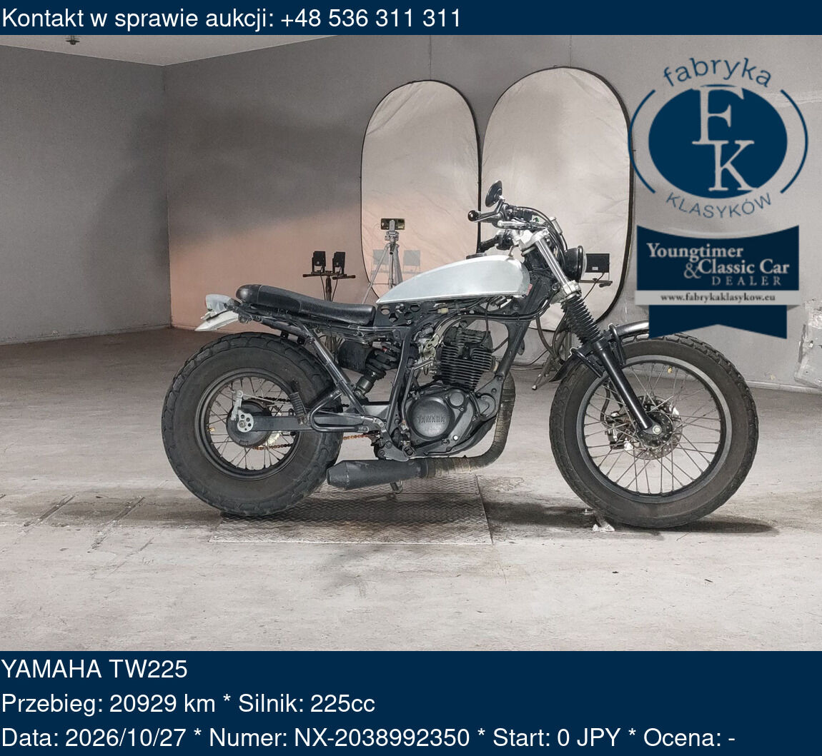YAMAHA TW225  - zdjęcie 2