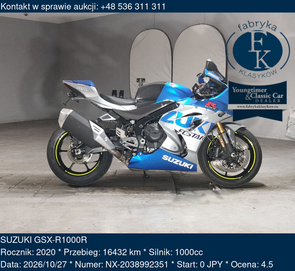 SUZUKI GSX-R1000R 2020 - zdjęcie 2