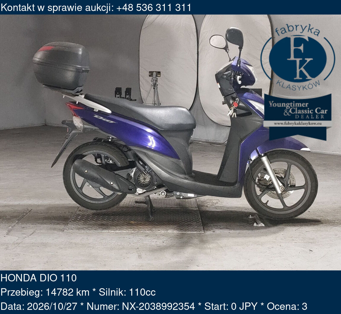 HONDA DIO 110  - zdjęcie 2