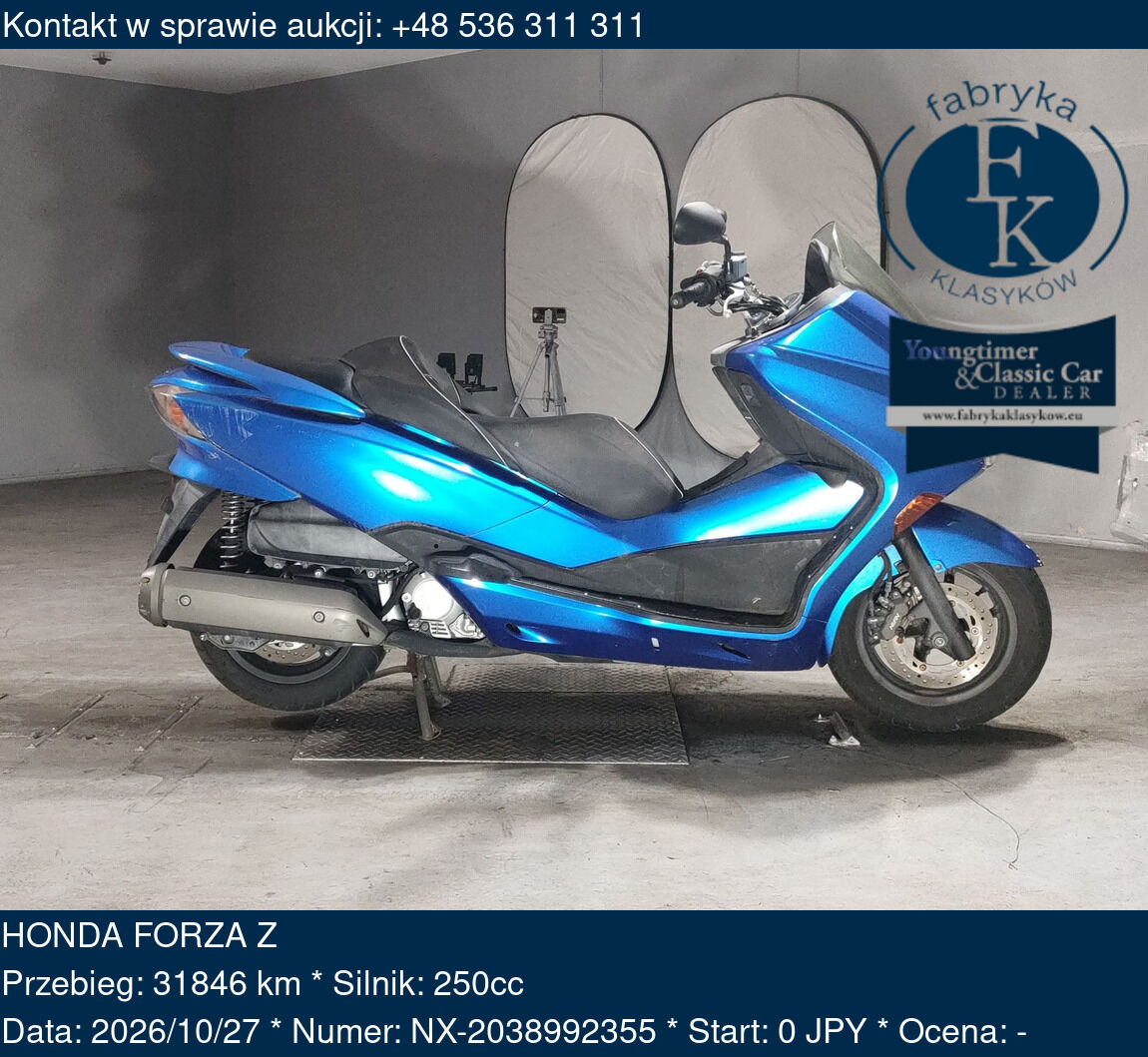 HONDA FORZA Z  - zdjęcie 2