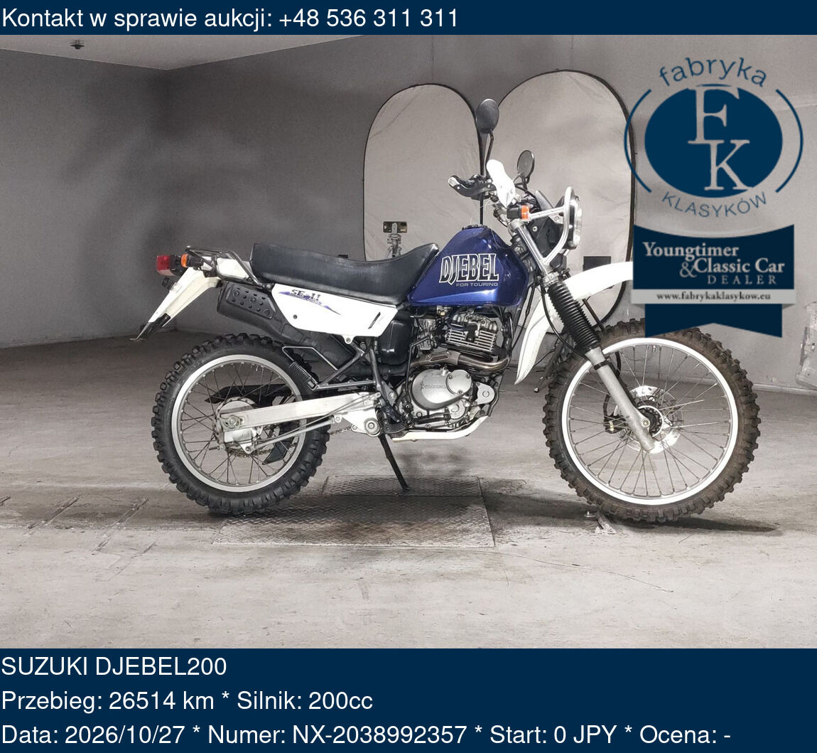 SUZUKI DJEBEL200  - zdjęcie 2