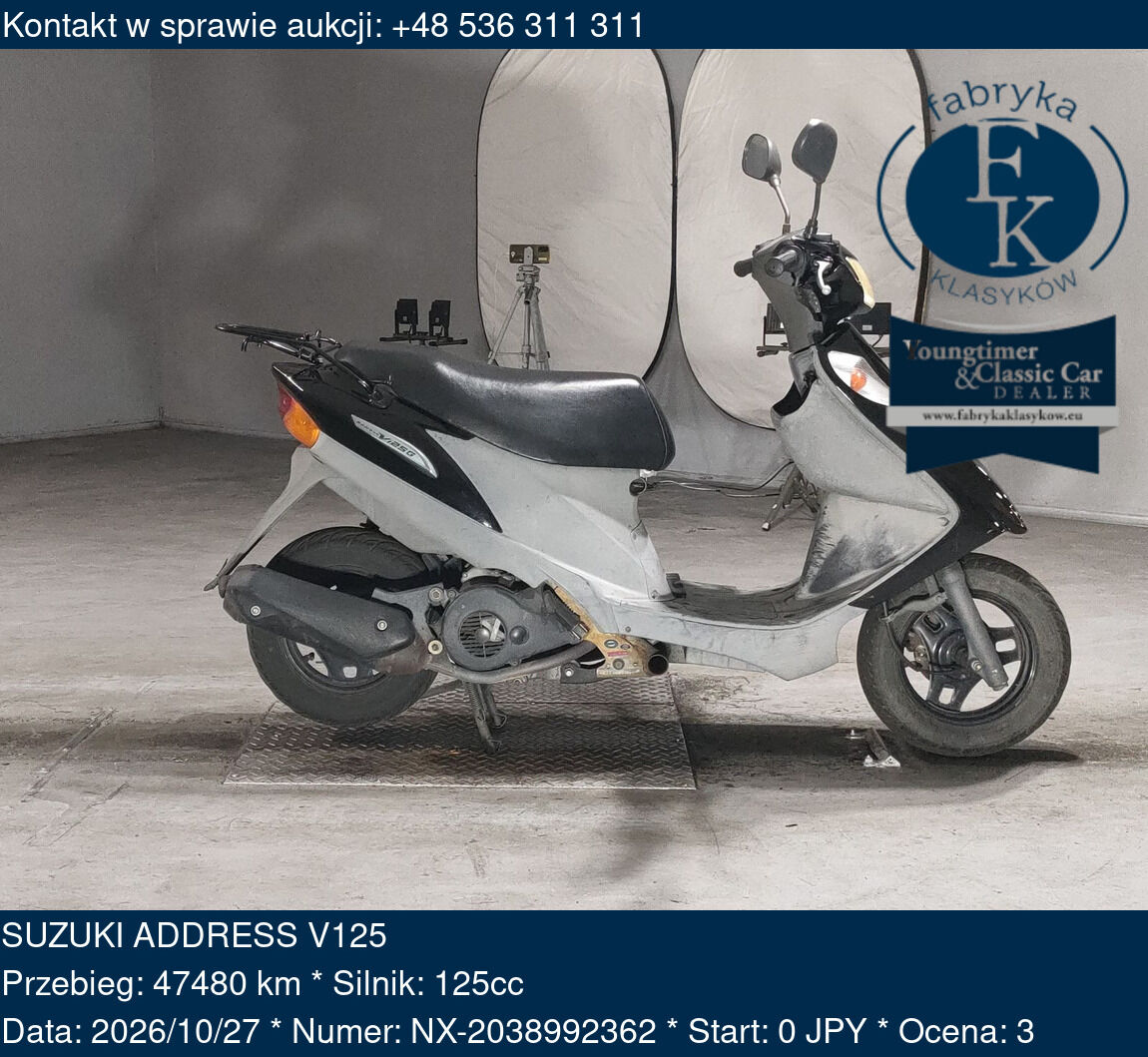 SUZUKI ADDRESS V125  - zdjęcie 2