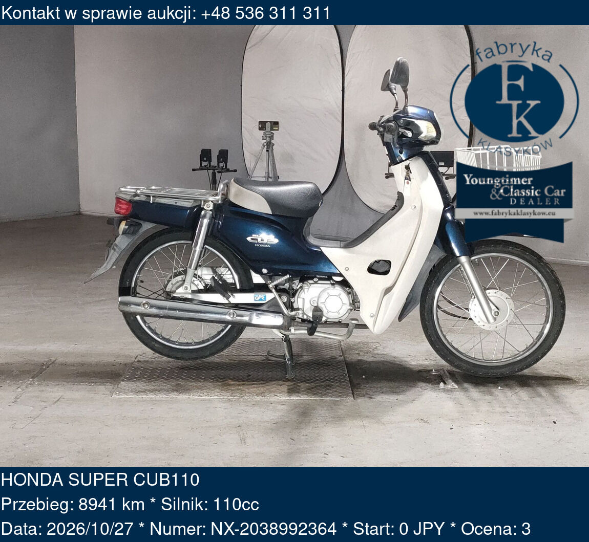HONDA SUPER CUB110  - zdjęcie 2