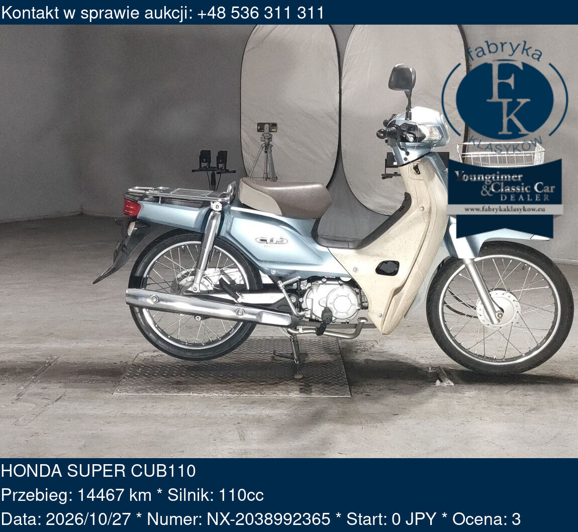 HONDA SUPER CUB110  - zdjęcie 2