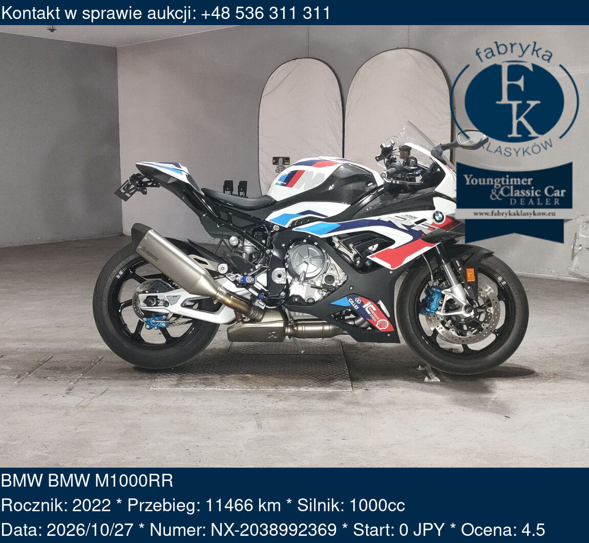 BMW BMW M1000RR 2022 - zdjęcie 2