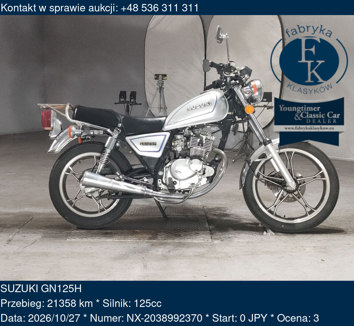 SUZUKI GN125H  - zdjęcie 2
