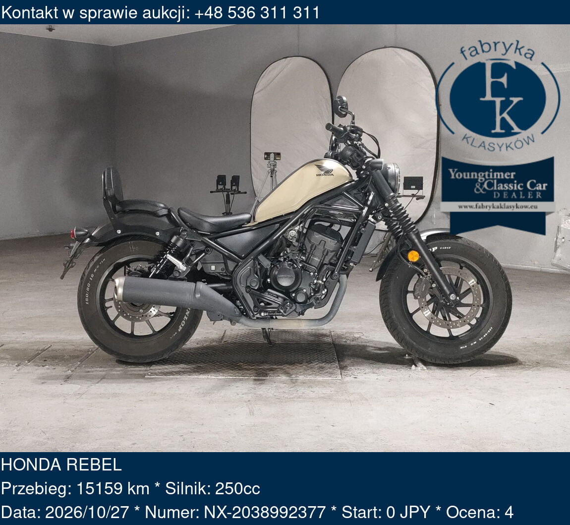 HONDA REBEL  - zdjęcie 2