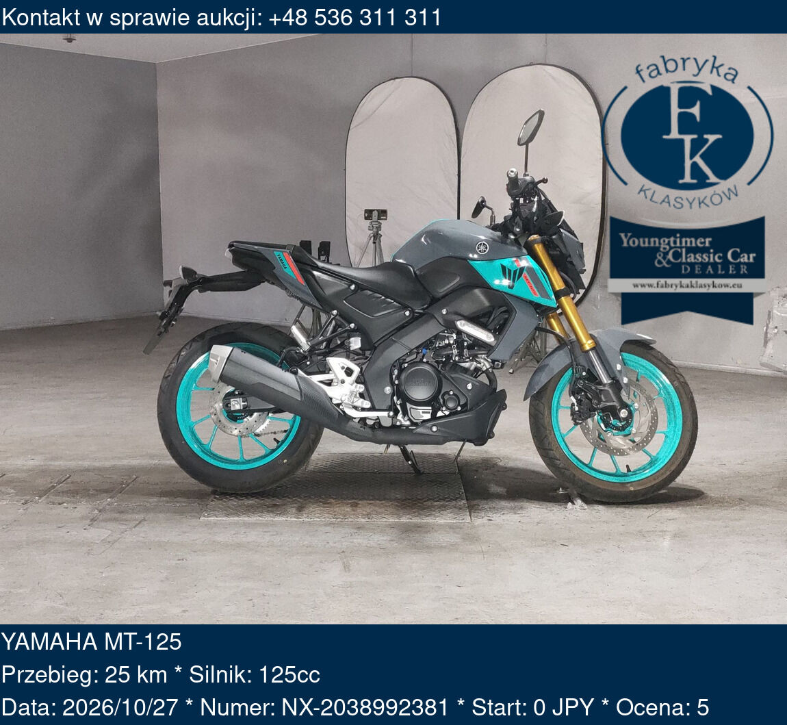 YAMAHA MT-125  - zdjęcie 2