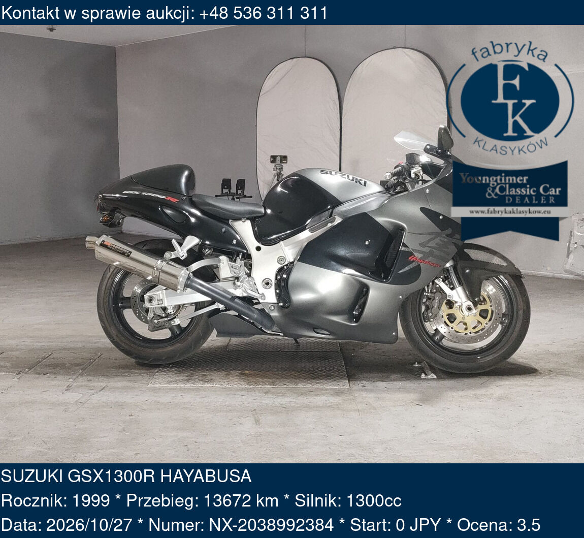 SUZUKI GSX1300R HAYABUSA 1999 - zdjęcie 2