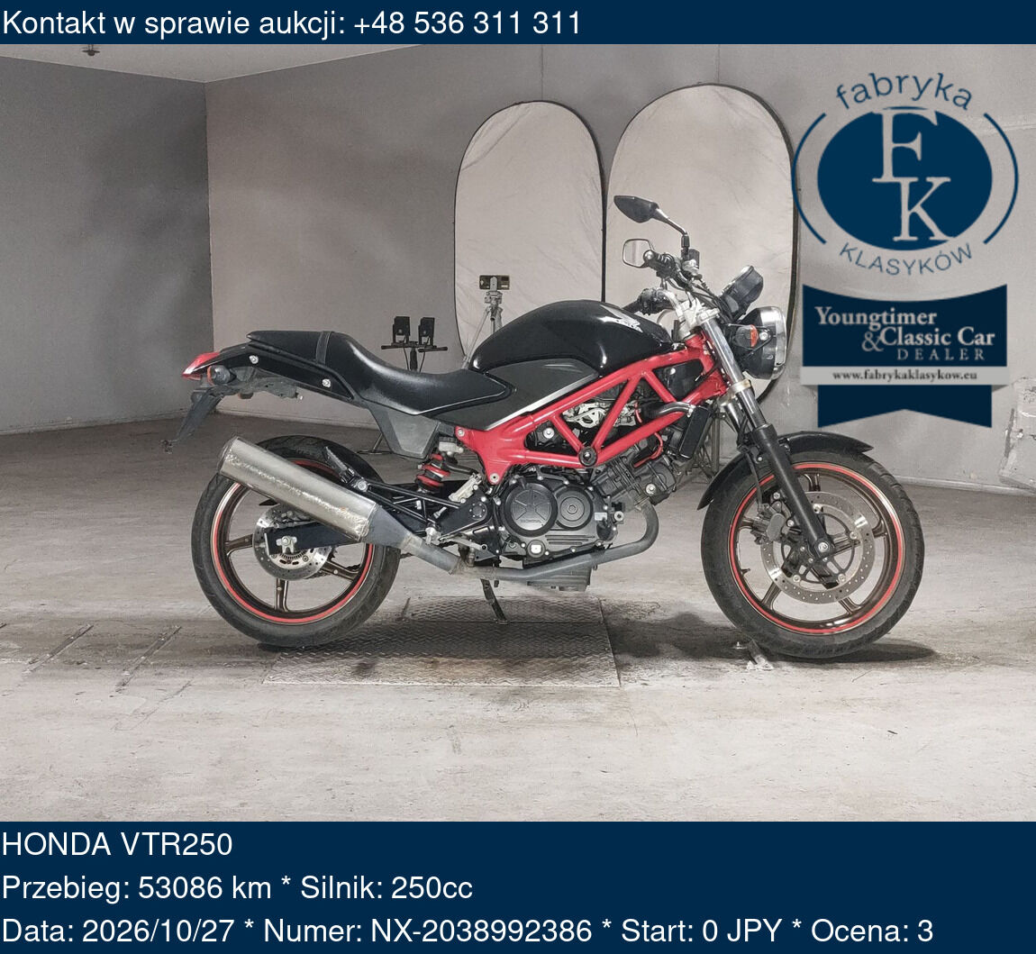 HONDA VTR250  - zdjęcie 2
