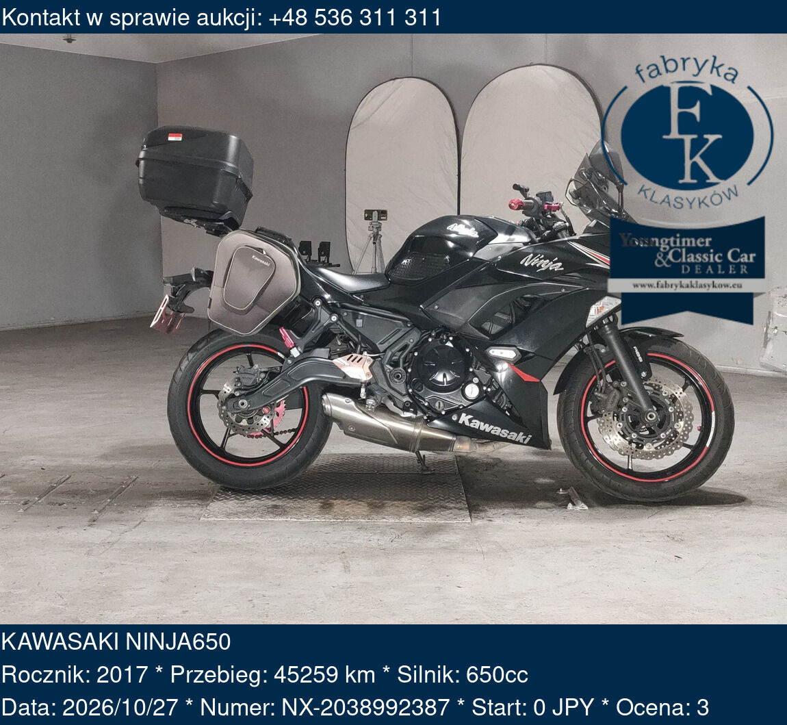 KAWASAKI NINJA650 2017 - zdjęcie 2