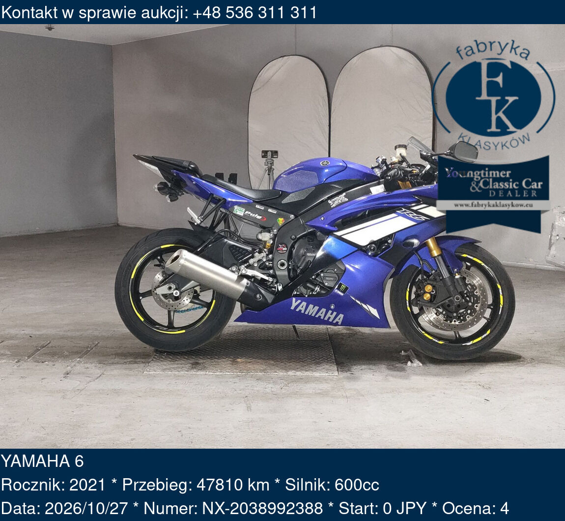 YAMAHA 6 2021 - zdjęcie 2