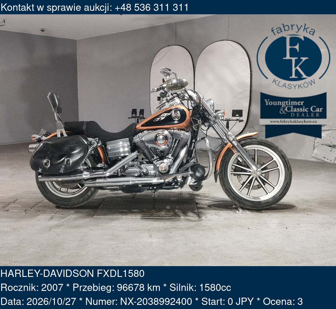 HARLEY-DAVIDSON FXDL1580 2007 - zdjęcie 2