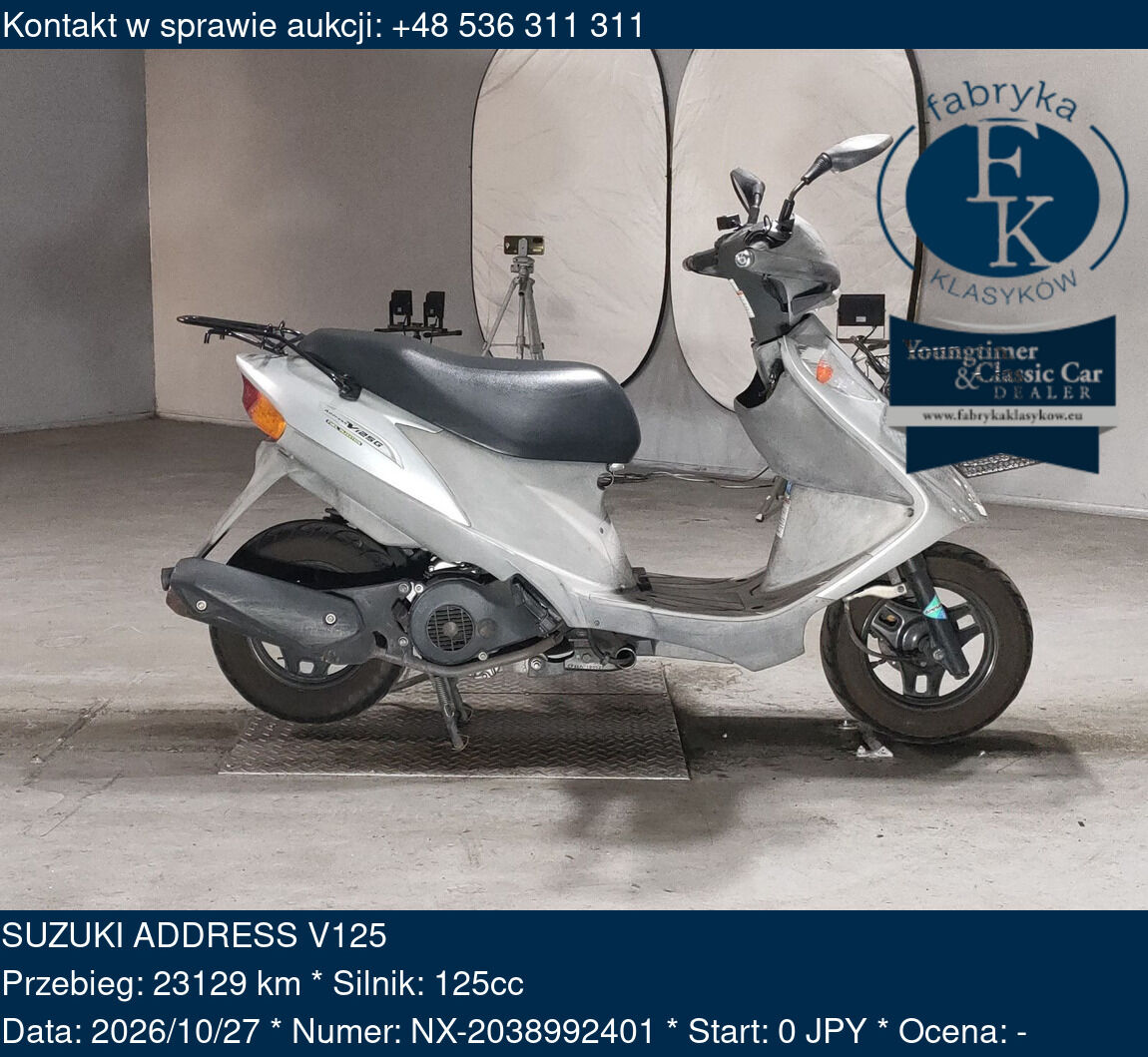 SUZUKI ADDRESS V125  - zdjęcie 2