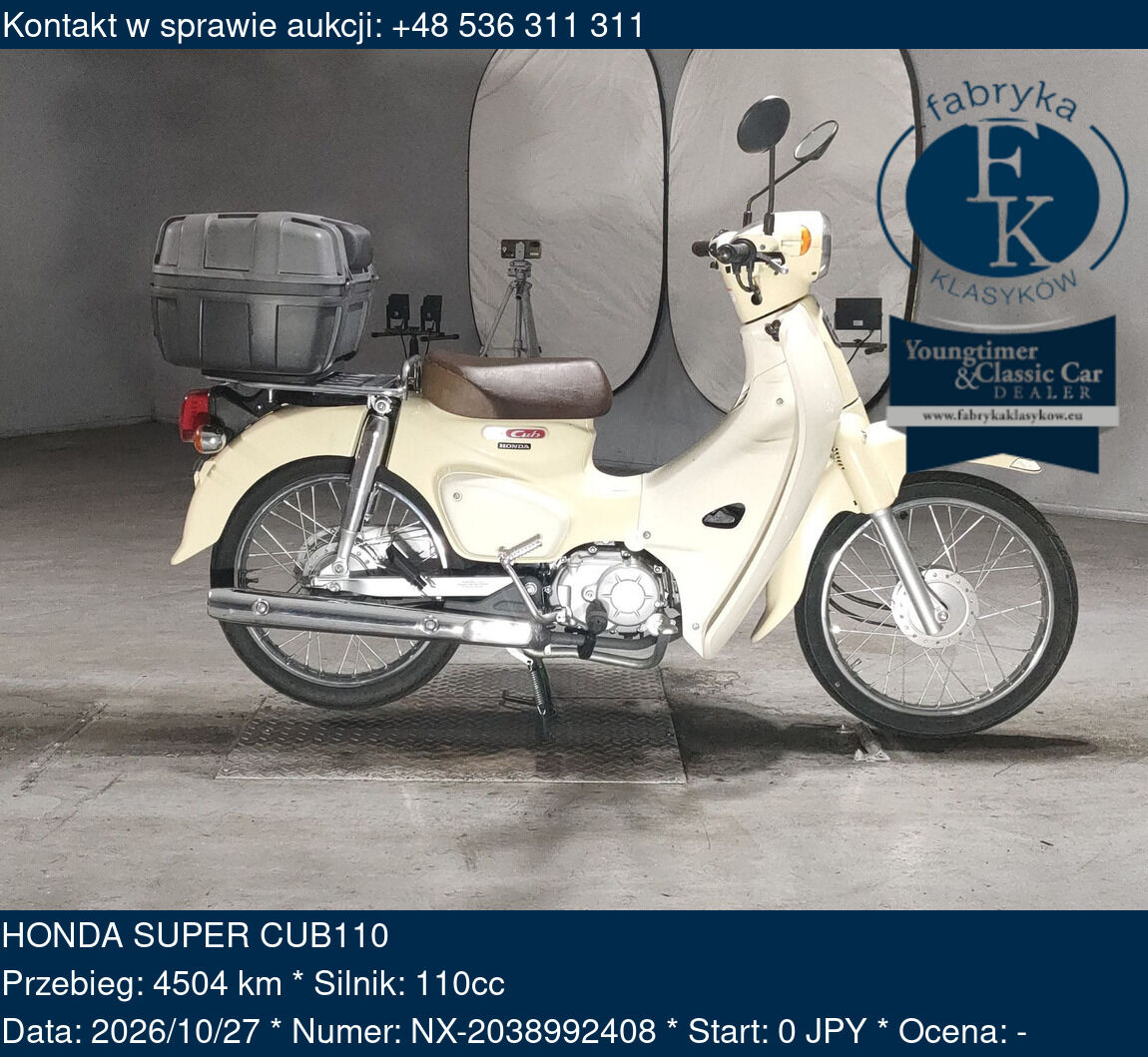 HONDA SUPER CUB110  - zdjęcie 2