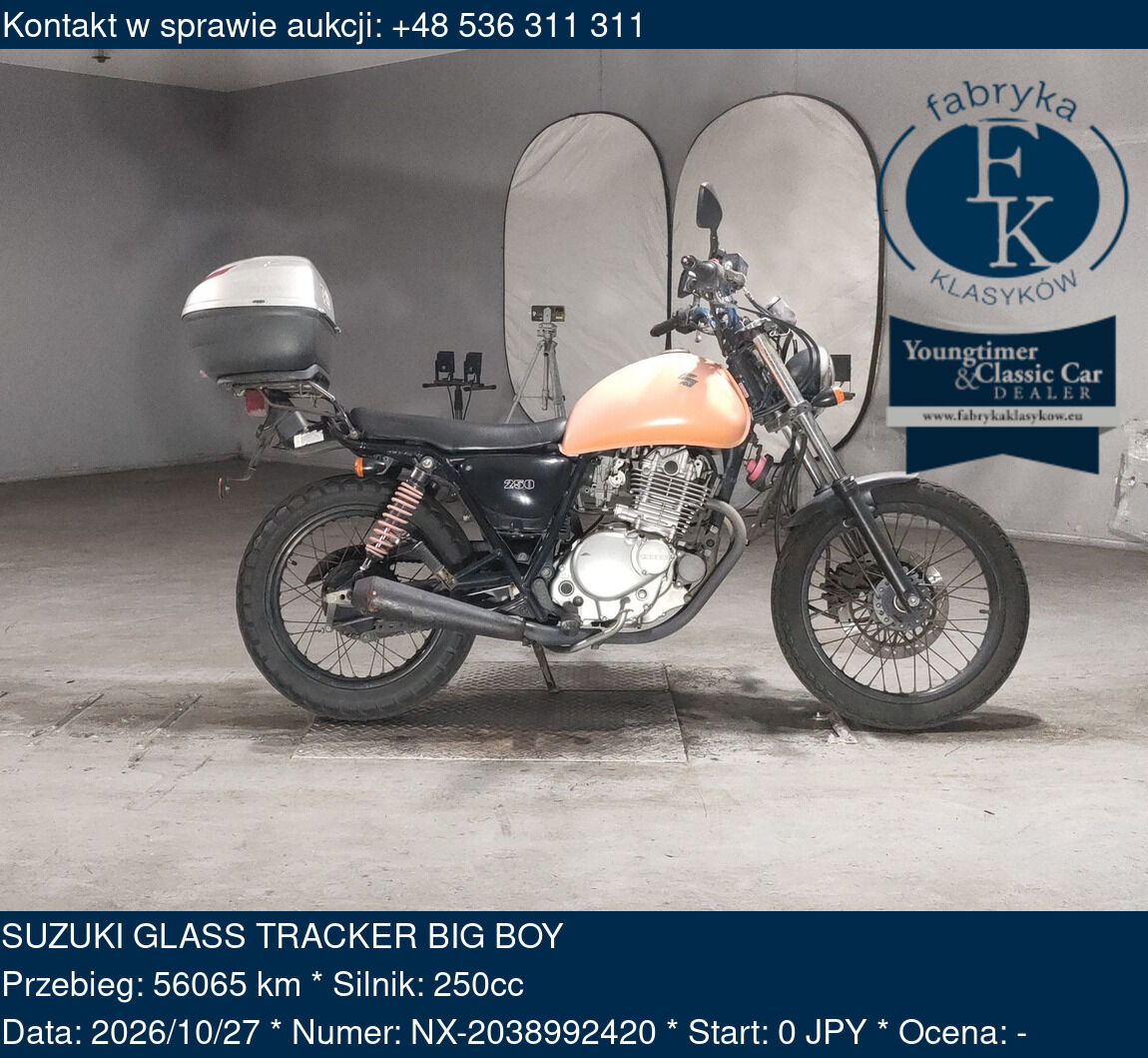 SUZUKI GLASS TRACKER BIG BOY  - zdjęcie 2