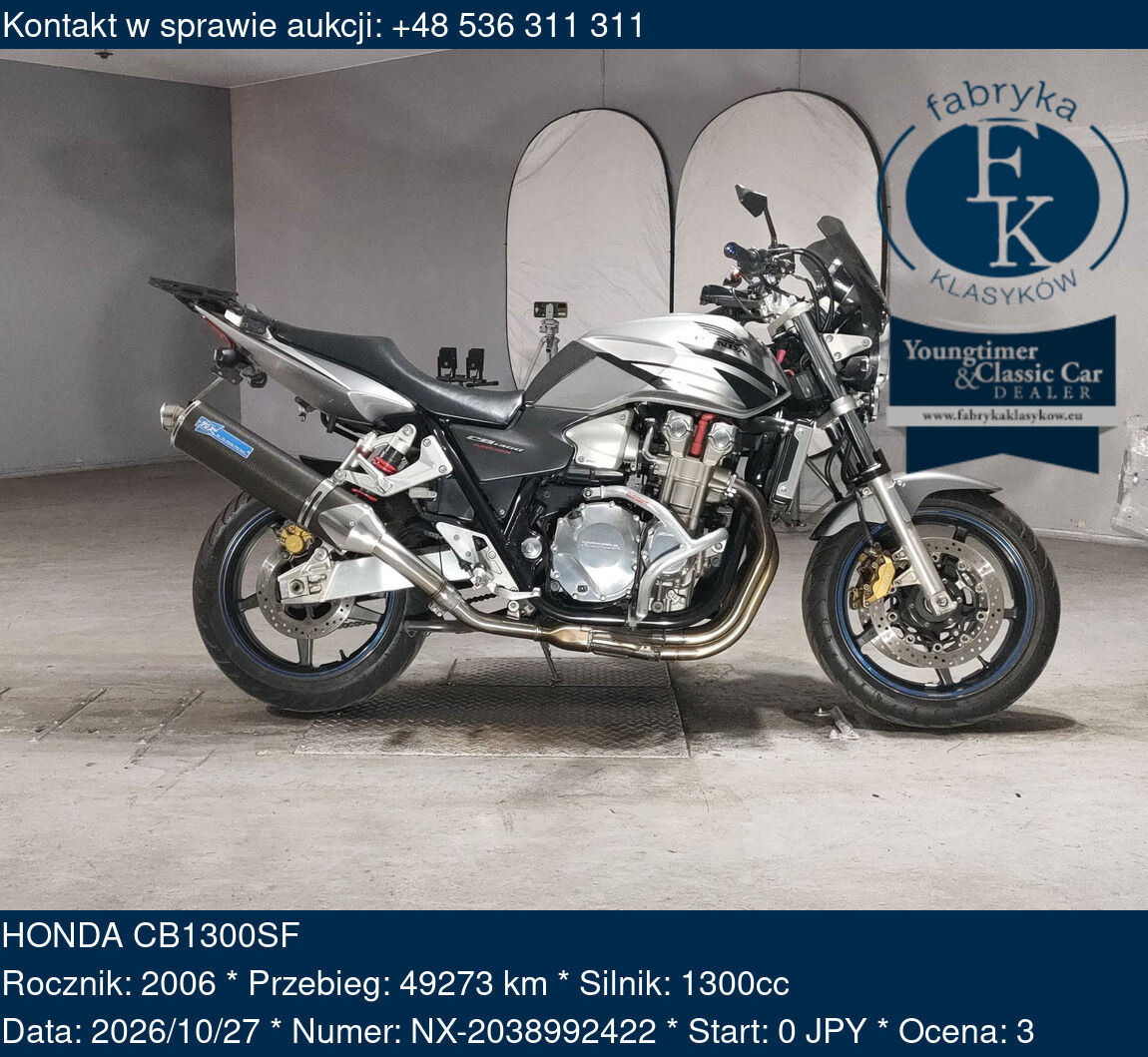 HONDA CB1300SF 2006 - zdjęcie 2