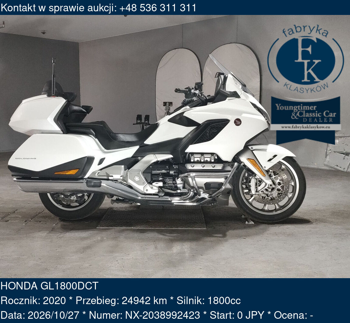 HONDA GL1800DCT 2020 - zdjęcie 2