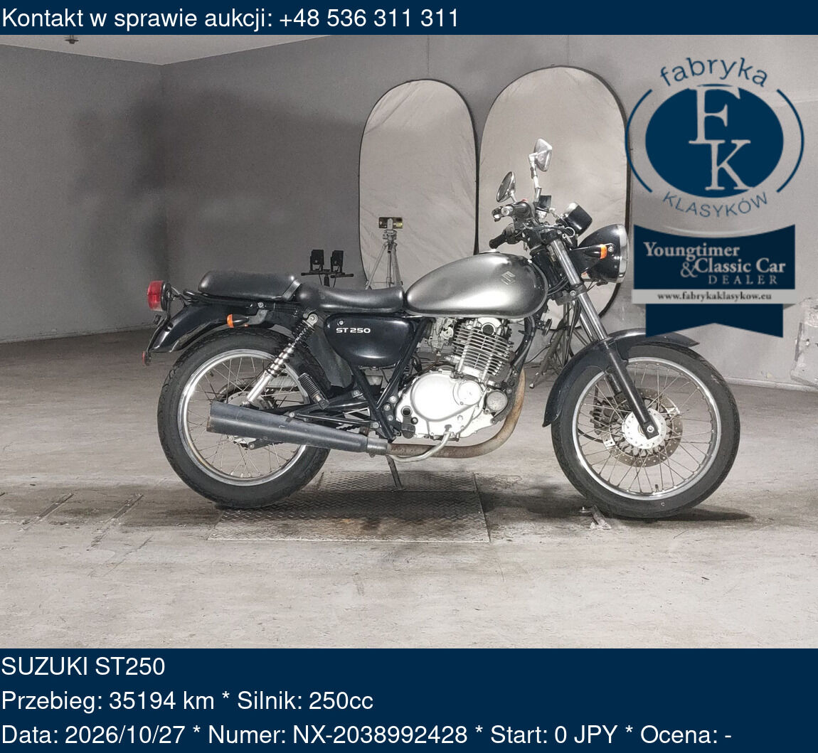 SUZUKI ST250 - zdjęcie 2