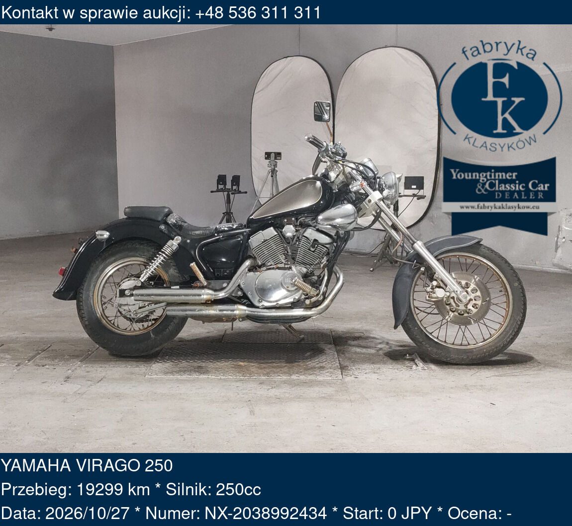 YAMAHA VIRAGO 250  - zdjęcie 2