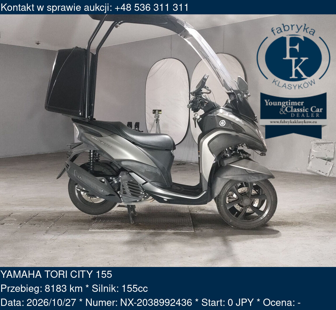 YAMAHA TORI CITY 155  - zdjęcie 2
