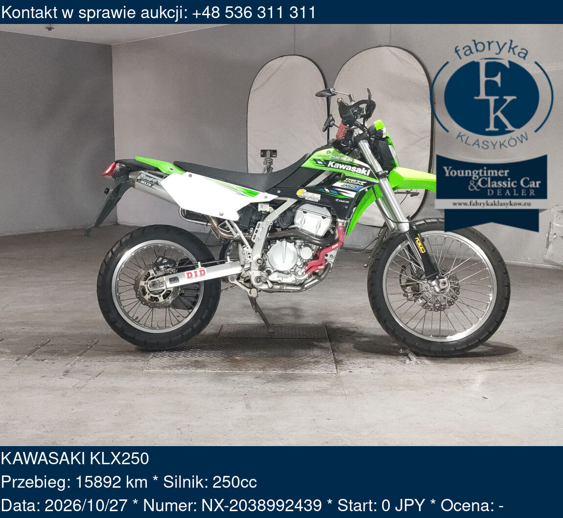 KAWASAKI KLX250 - zdjęcie 2