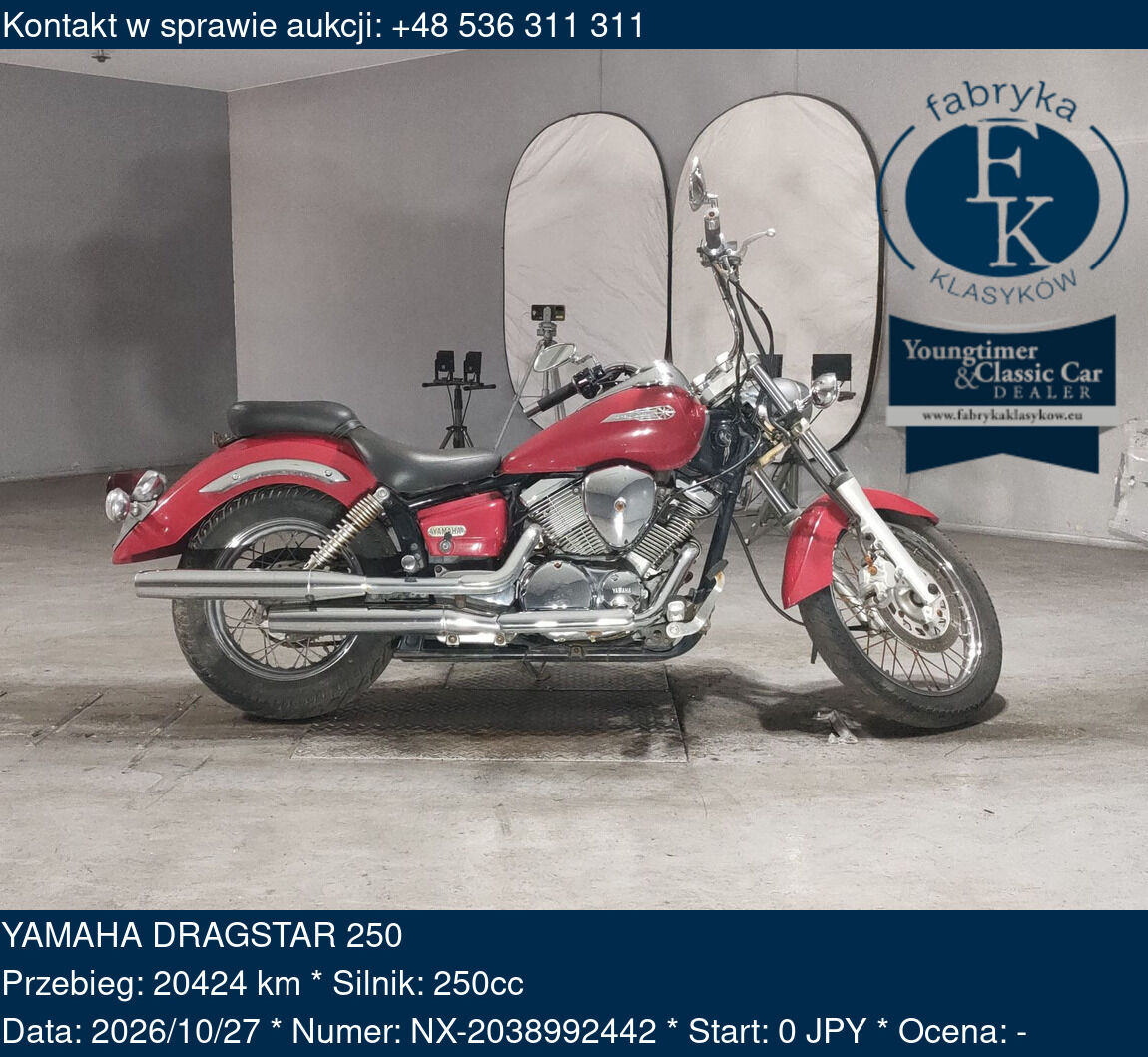 YAMAHA DRAGSTAR 250  - zdjęcie 2