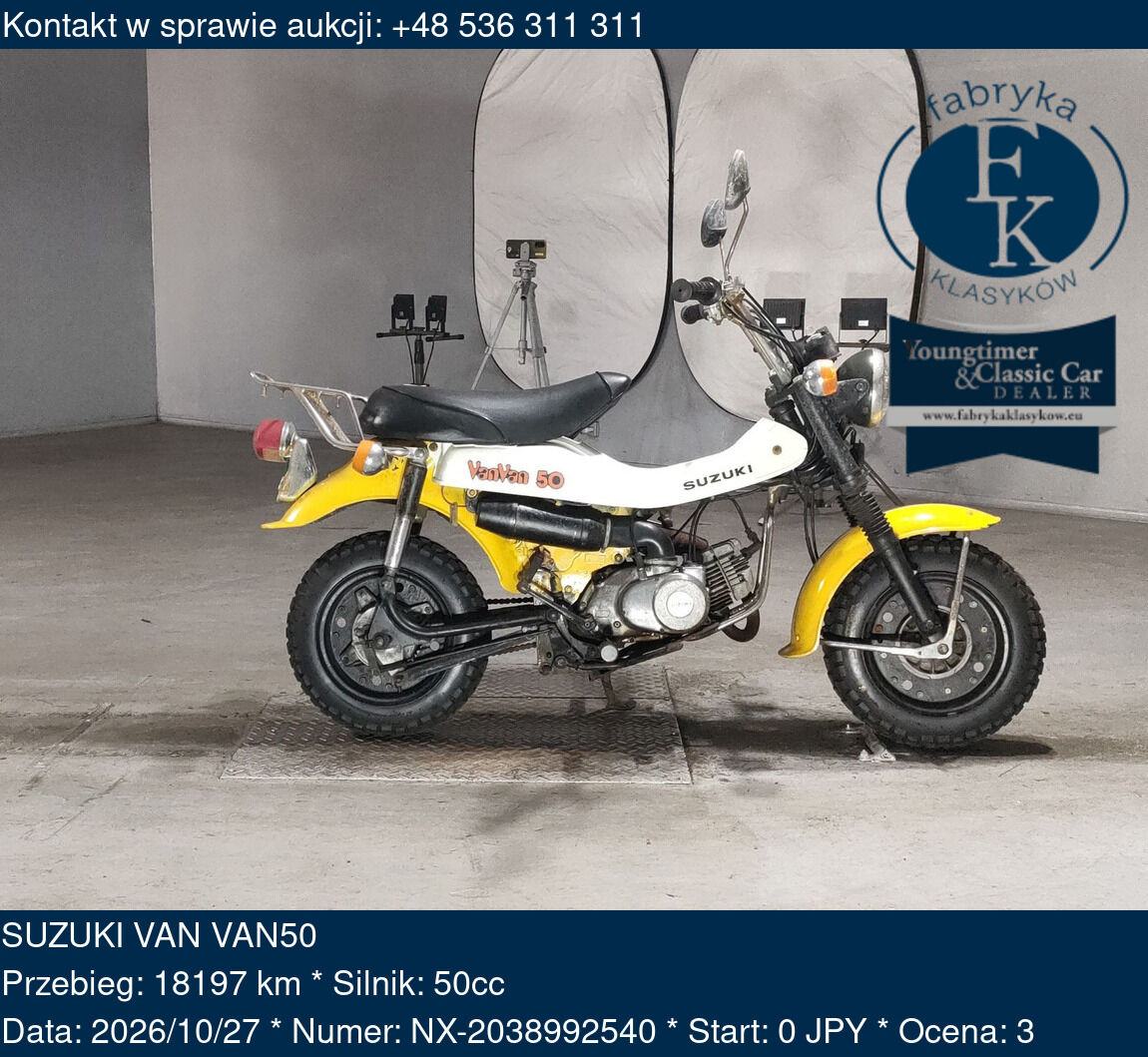 SUZUKI VAN VAN50 - zdjęcie 2
